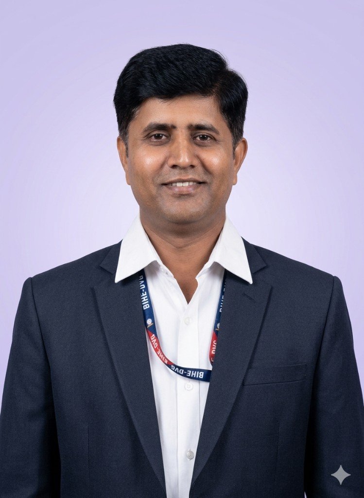 Nagaraja B S, Assistant Professor